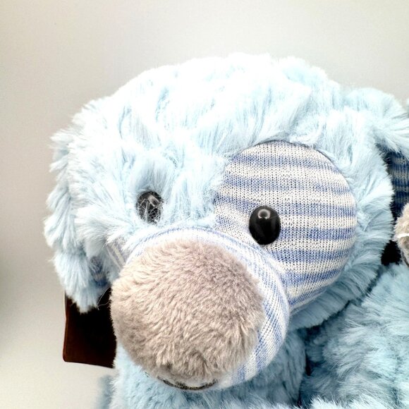 Demdaco Blue Puppy Dog Baby Gift You Me Hugs Stuffed Animal Plush Toy Super Soft - Picture 2 of 14
